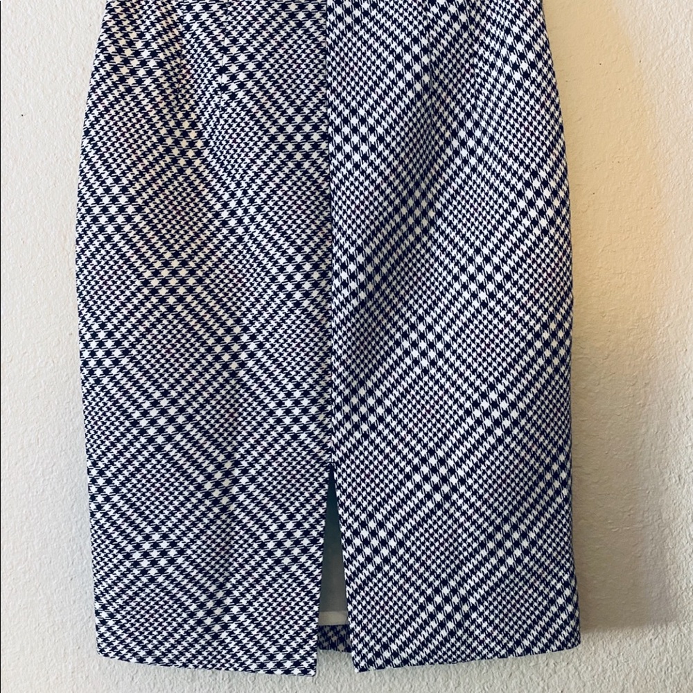 NWOT White House B.M Houndstooth Pencil Skirt